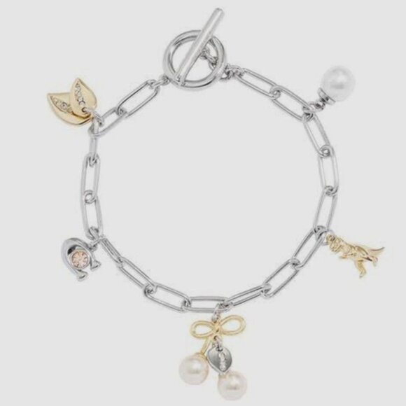 Coach Kisslock Cherry Charm Bracelet - Picture 3 of 3